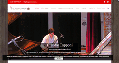 Desktop Screenshot of capponiclaudio.it